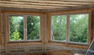 Окна, что греют душу и тело.